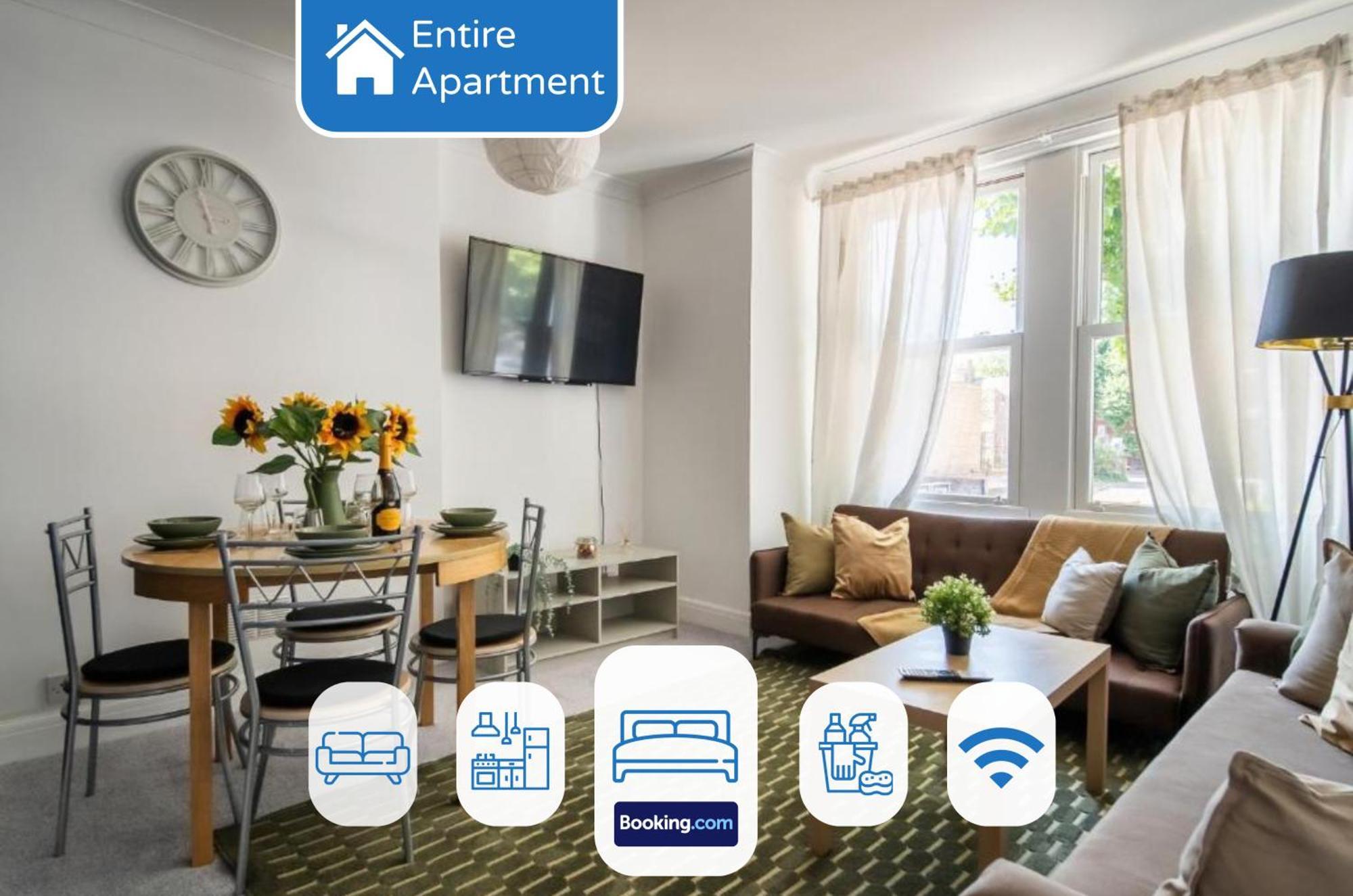 Gorgeous 2Bed Apartment In Fulham, Londra Dış mekan fotoğraf